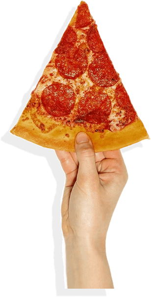 Pizza hand